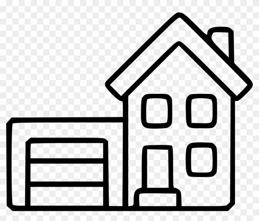Png File Svg - Detached House Icon Clipart #2075183