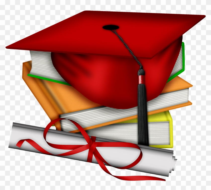 Escola & Formatura - Graduation Cap Green And Gold Clipart #2075207