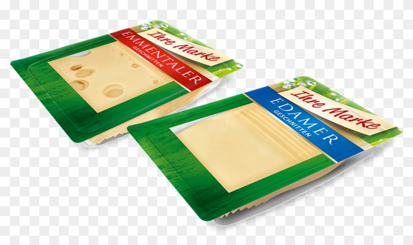 Deep-drawn Trays For Cheese Slices - Paper Clipart