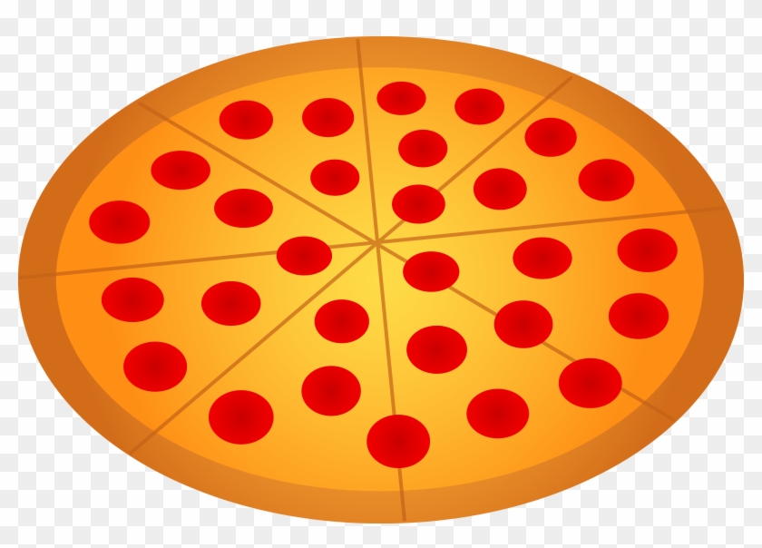 Slice Cheese Pizza Clipart The Cliparts - Pizza Pepperoni Clip Art - Png Download