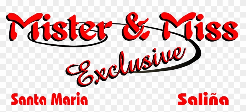 Logo Mister&miss Png - Calligraphy Clipart #2076733