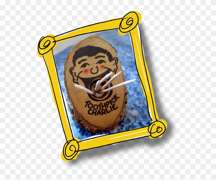 Toothpick Charlie From The Collection Of - Illustration Clipart