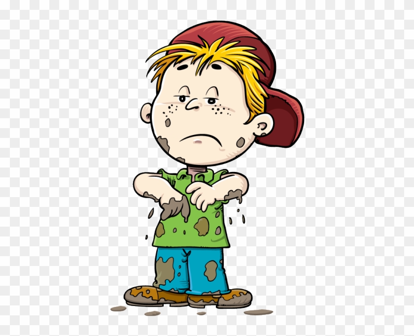 Dirty - Dirty Child Cartoon Clipart