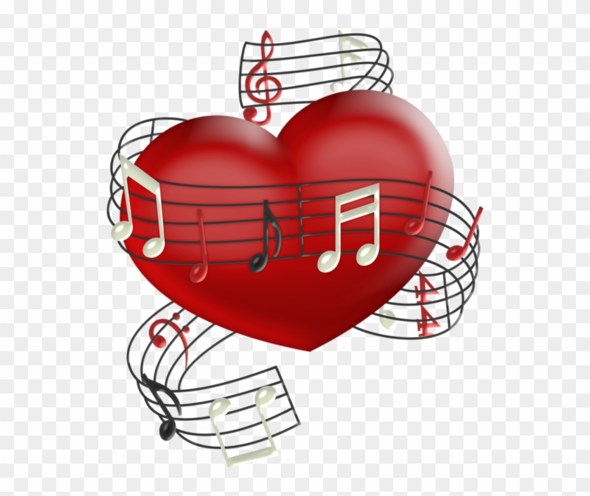 La Música Es El Verdadero Lenguaje Universal - Music Hearts Clipart #2077138