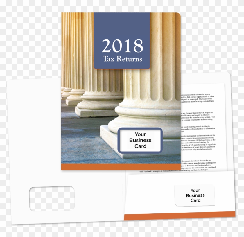 Picture Of Success Tax Return Folders - National Energy Act Clipart