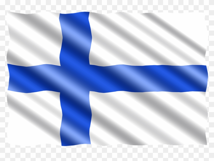 In The Article The Author Makes A Comparasion Between - Flag Of Finland Clipart #2077827