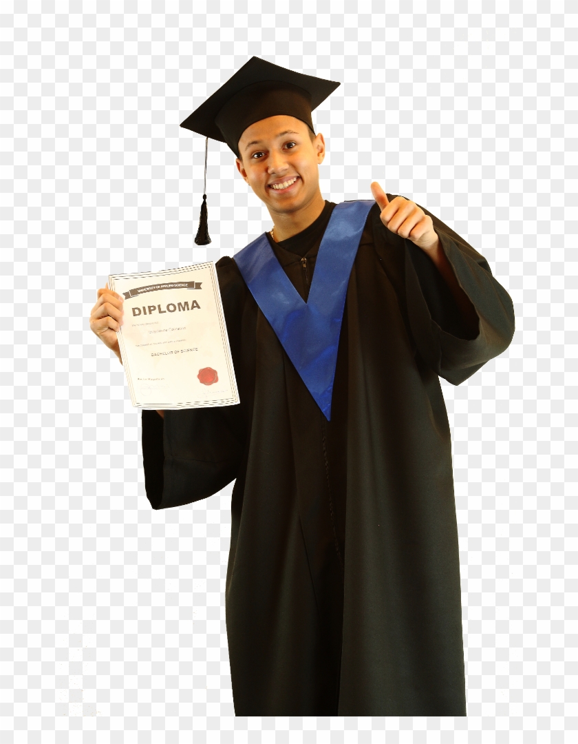 Gown And Student-tie - Academic Dress Clipart #2078304