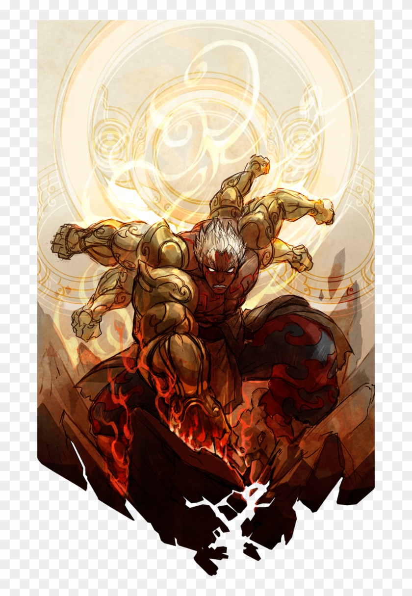 Asura Vs Thor (comic) - Asura's Wrath Fanart Clipart