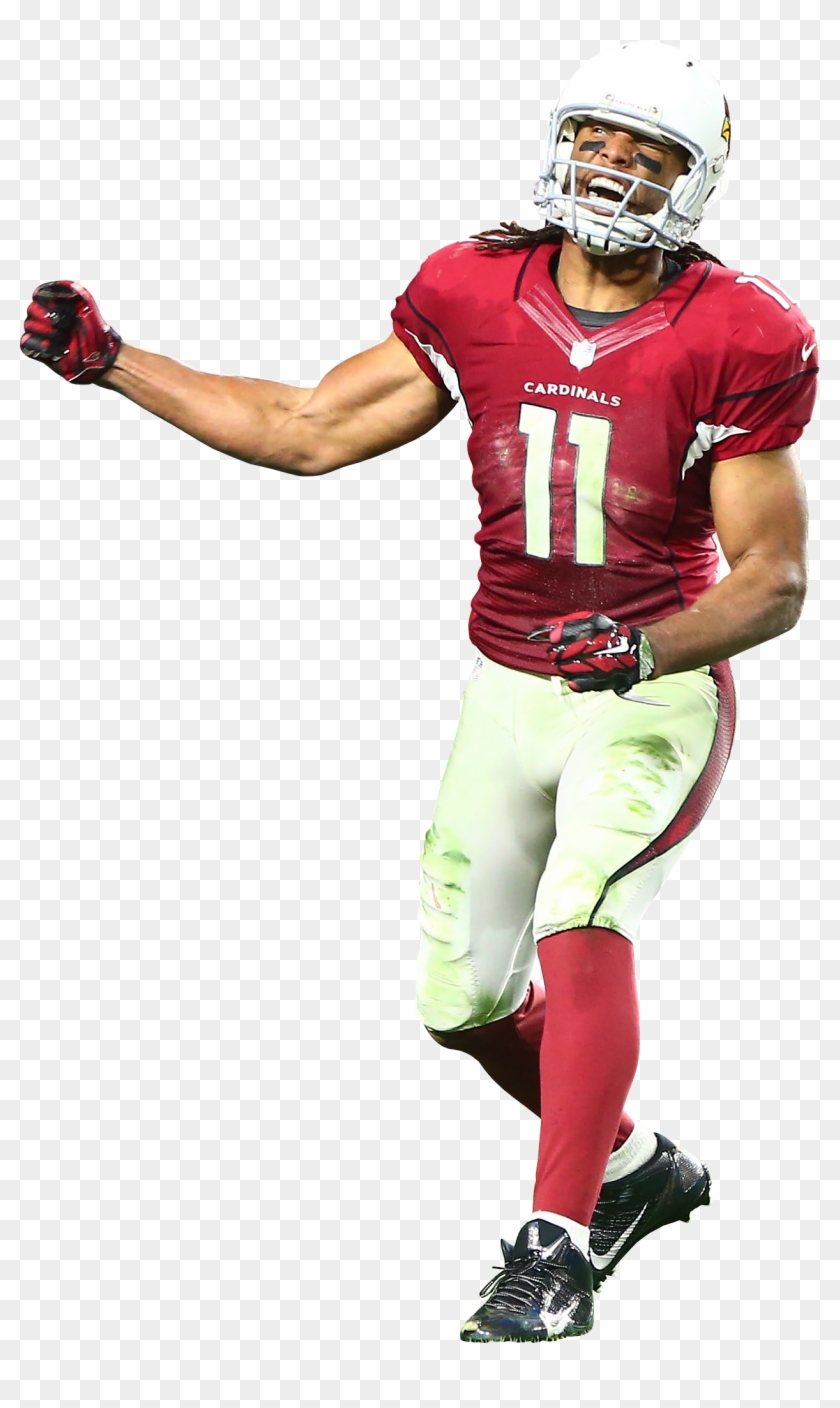 Larry Fitzgerald - Kick American Football Clipart