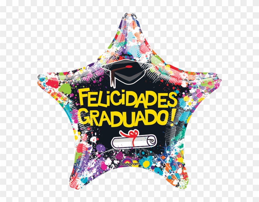 Globo Graduacion Estrella - Globos Para Graduacion 2018 Clipart