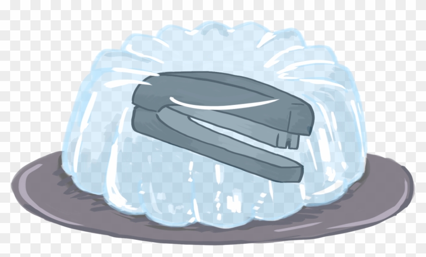Stapler Drawing Jello - Office Stapler In Jello Drawing Clipart