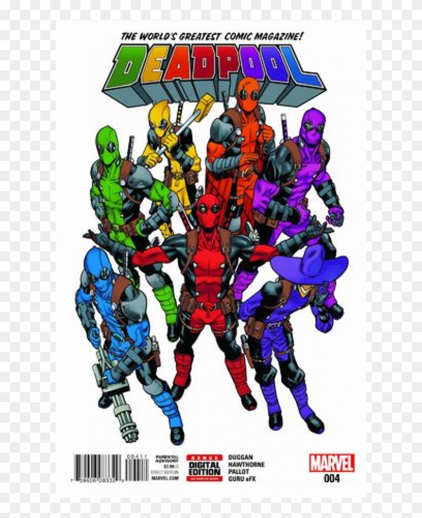 Купете Comics 2016-02 Deadpool - Deadpool World's Greatest Clipart