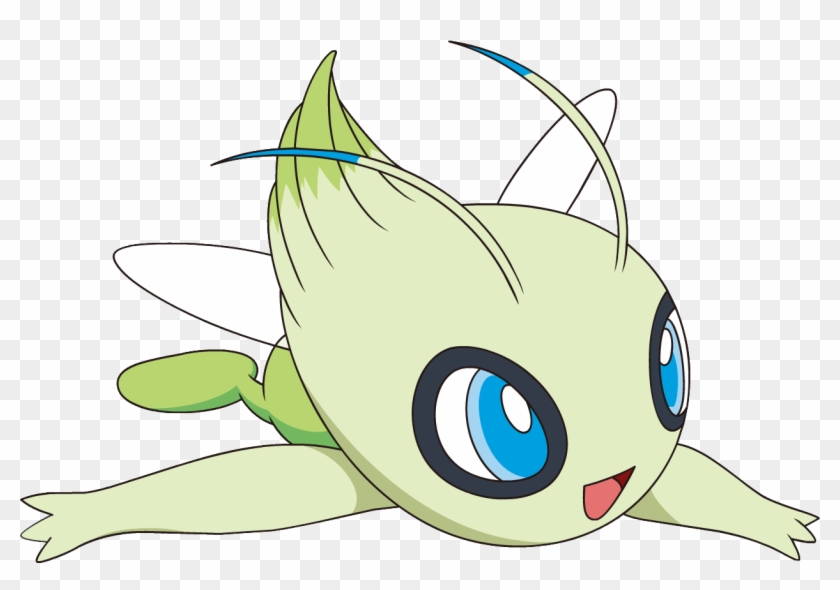 Pokémon Ultrasol Y Pokémon Ultraluna - Celebi Shiny Clipart