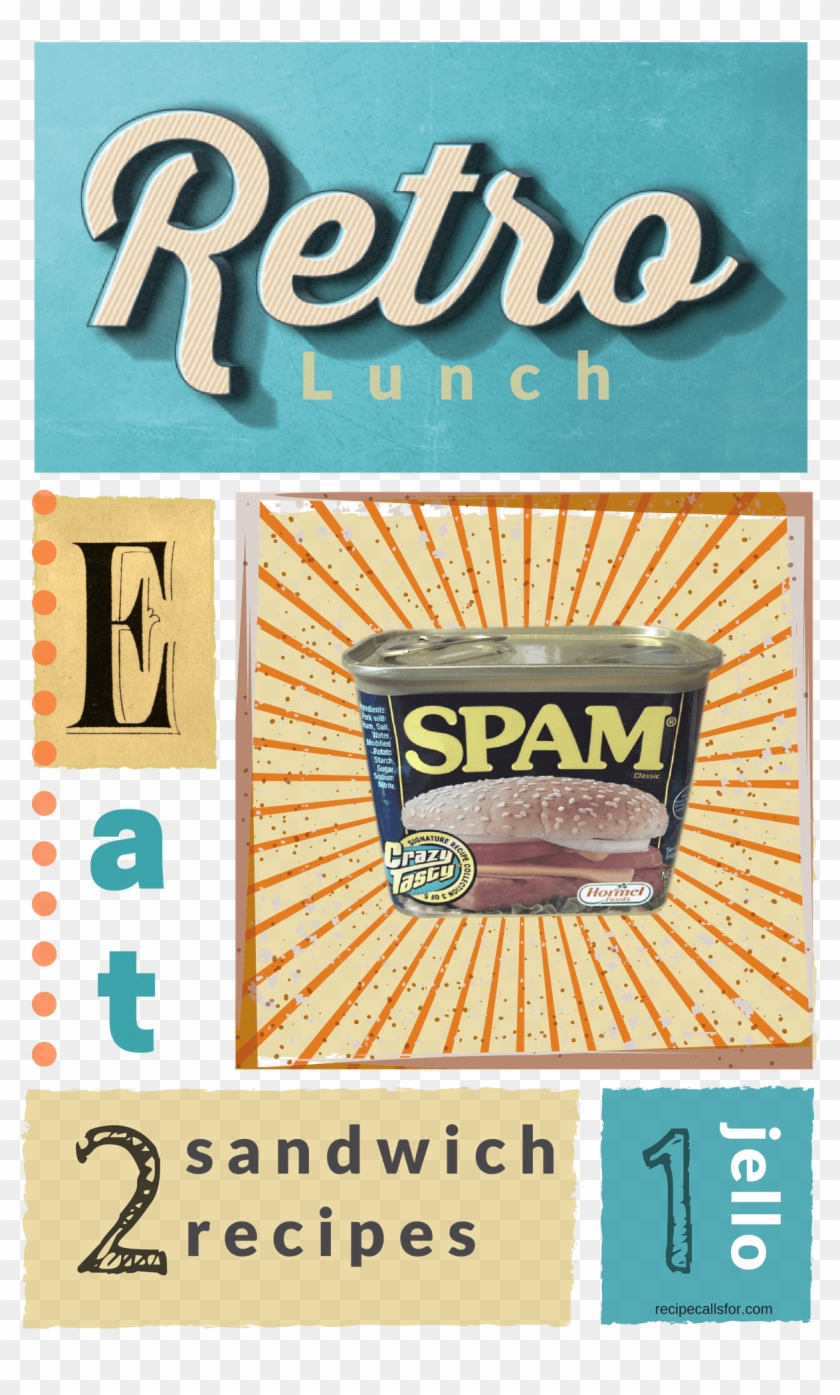 Retro Lunch, Spam & Jello - Música Retro Clipart