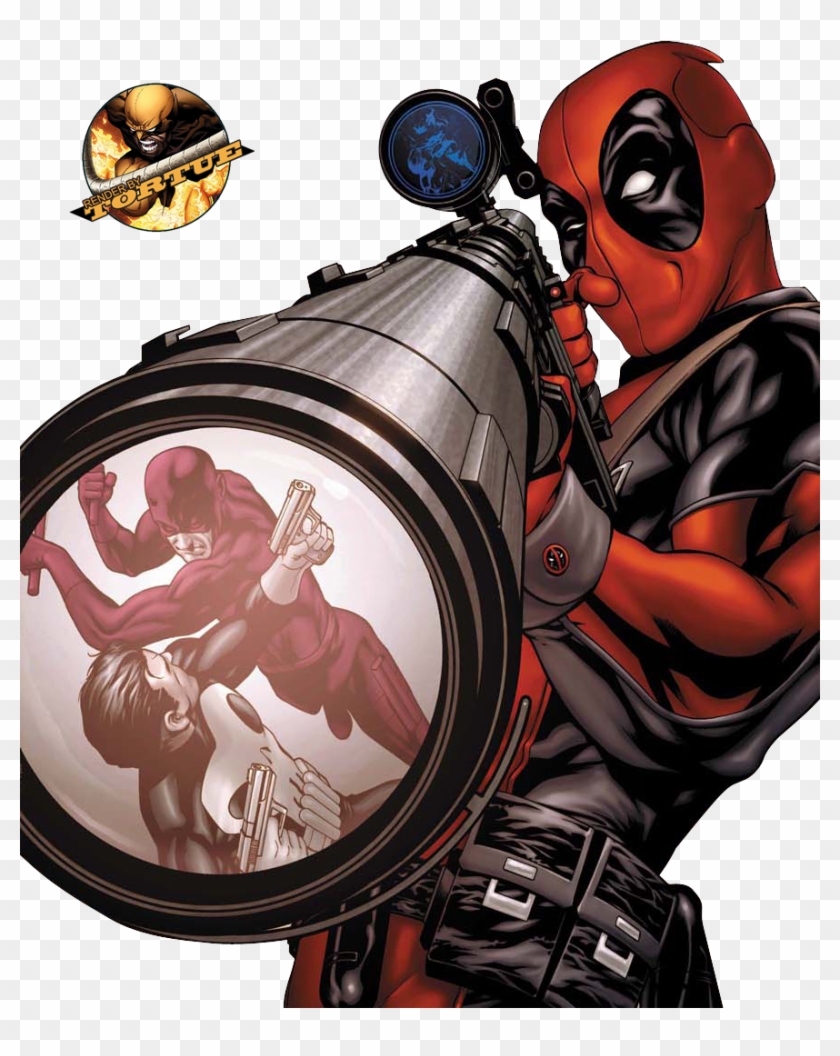 Deadpool Sniper Clipart