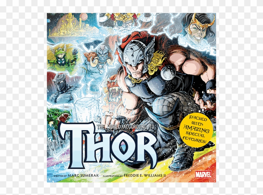 The World According To Thor Book - World According To Thor Clipart #2079033