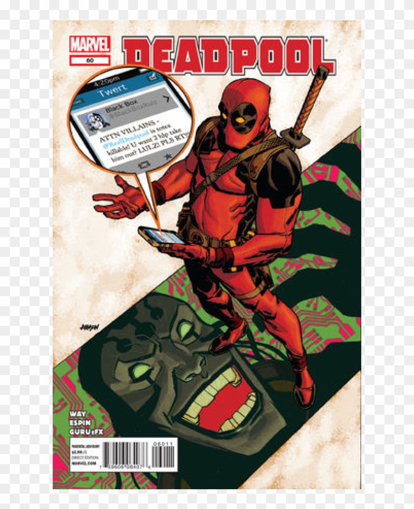 Купете Comics 2012-11 Deadpool - Deadpool Marvel Clipart