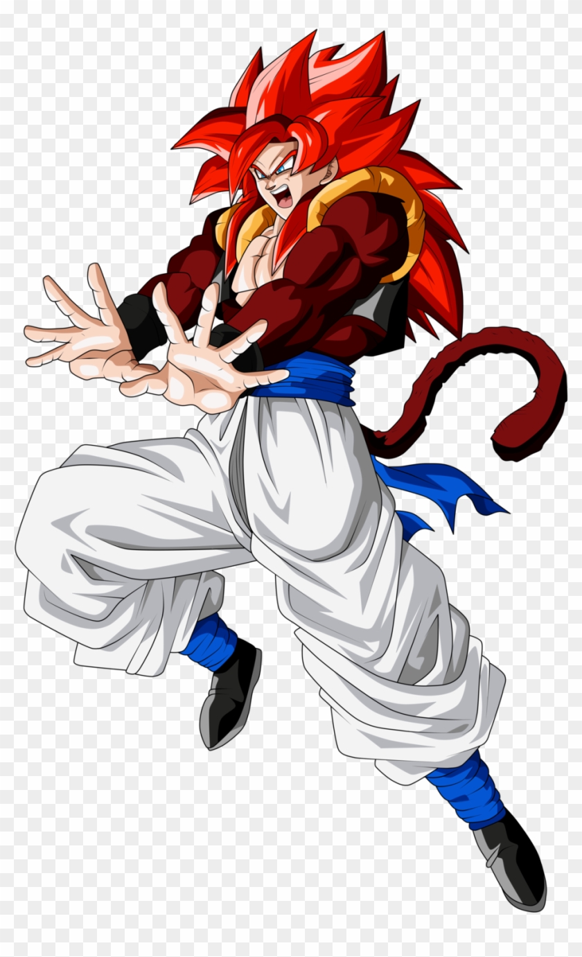 #ssj4 Gogeta - Ssj4 Gogeta Dokkan Battle Clipart