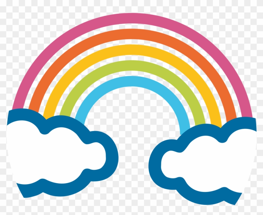 File - Emoji U1f308 - Svg - Android Rainbow Emoji Clipart