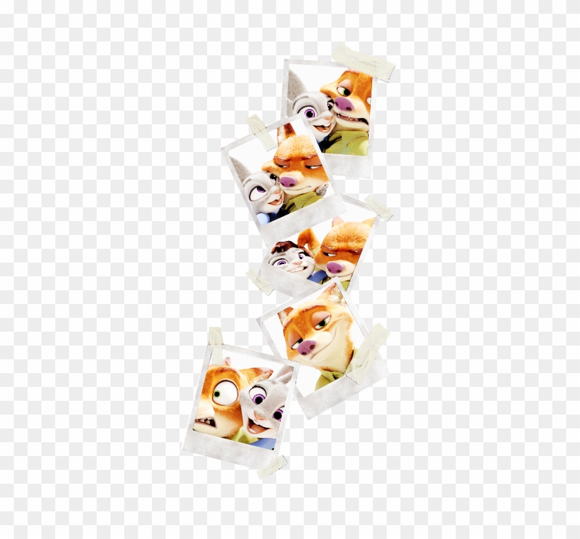 Transparent Background Officer Judy Hopps And Nick - Cartoon Clipart #2079783