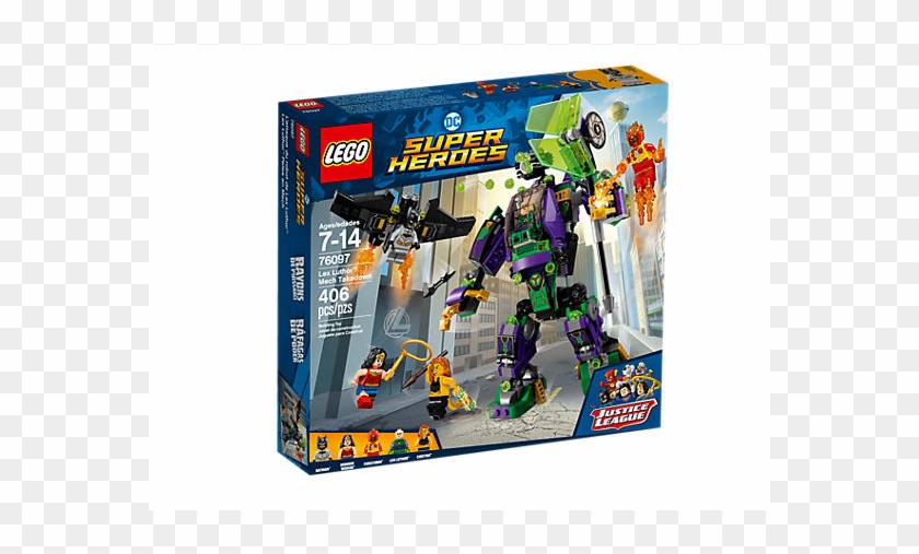 Lex Luthor Mech Takedown Clipart
