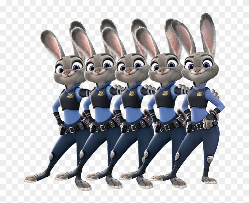 Judy Hopps And Her Girlfriend Judy Hopps And Her Girlfriend - Zootopia Characters Clipart