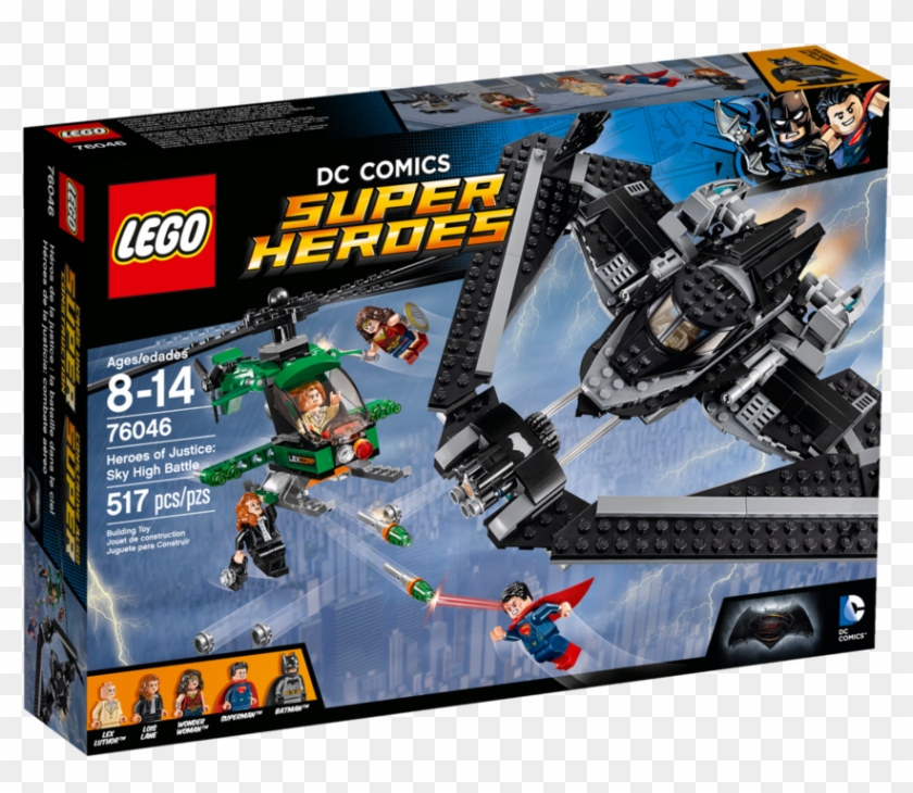 Navigation - Lego Dc Heroes Of Justice Sky High Battle Clipart