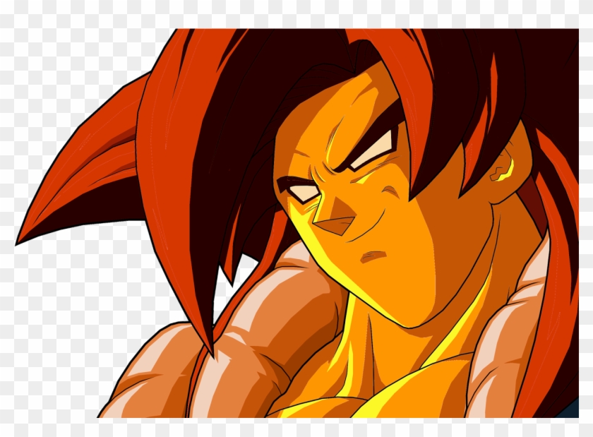 Gogeta Ssj - Goku Super Sayayin 4 Clipart
