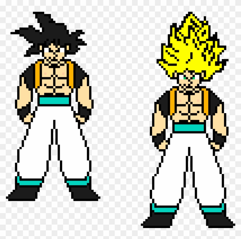 Gogeta - Gogeta Pixel Clipart #2079996