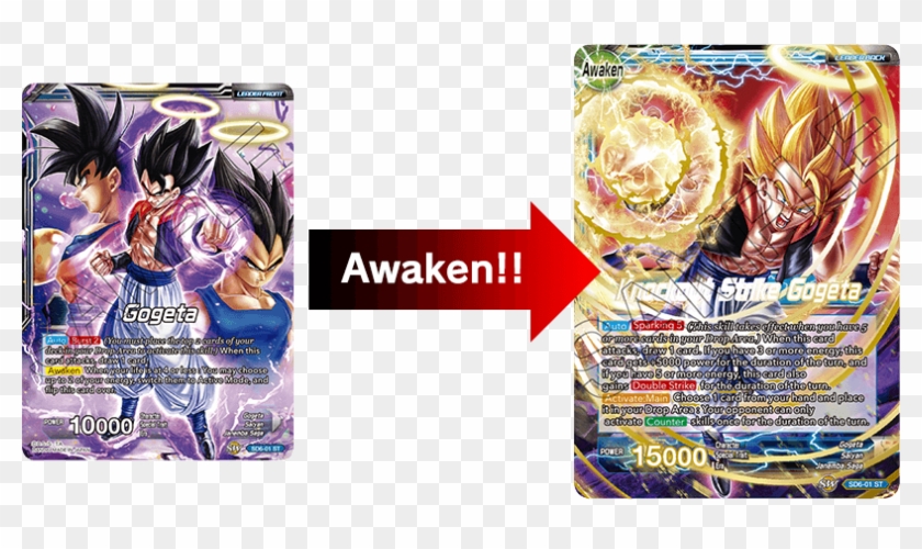 Permalink - Dragon Ball Super Card Game Gogeta Clipart