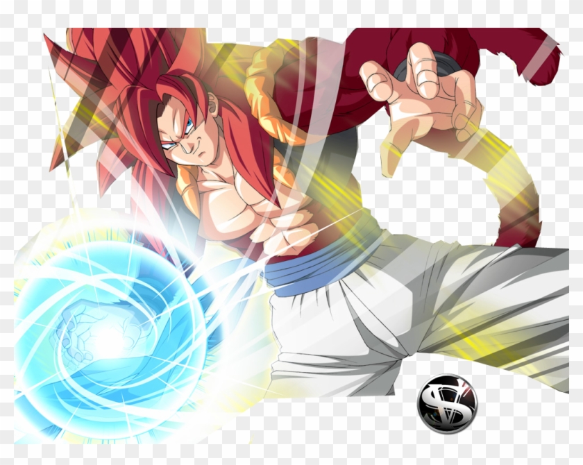 Gogeta Render Dbz Dragon Ball Photo - Gogeta Super Saiyan 4 Clipart
