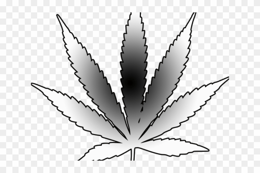 Download Weed Clipart Weed Bud - Stencil Weed Leaf Outline Tattoo - Png Dow...