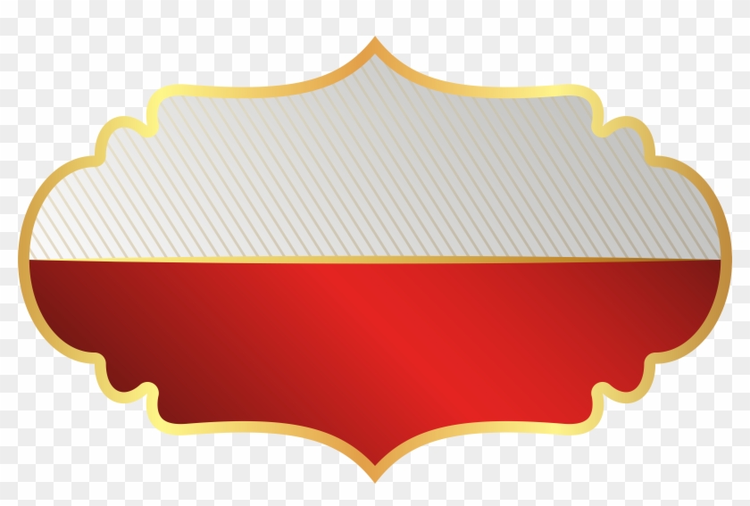 Label Template Red Clip Art Png Image Transparent Png
