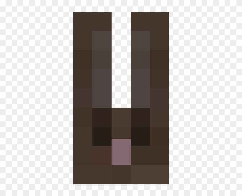Rabbit Face - Minecraft Rabbit Face Clipart