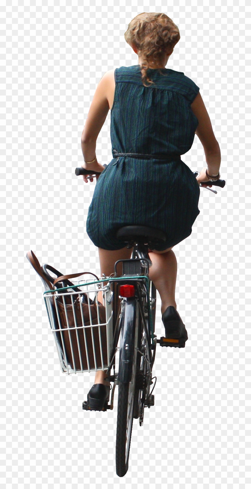 People Png, Tree People, People Cutout, Cut Out People, - Person On Bike Png Back Clipart #2081649