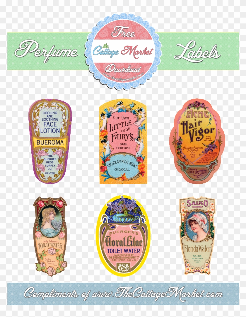 Perfumelabels Thecottagemarket Giveaway 1 Picture By Clipart