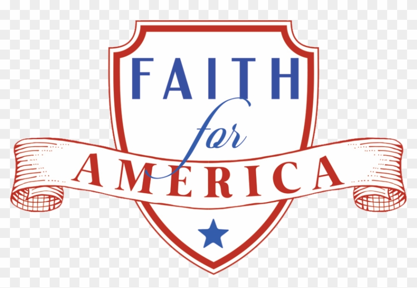 Faith For America - Emblem Clipart