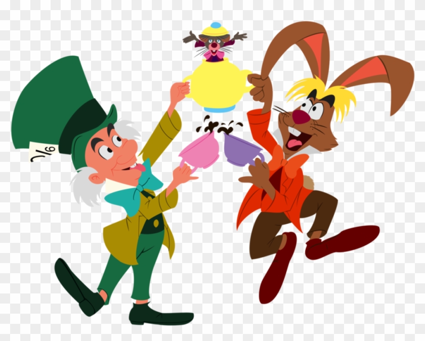 Mad Hatter - Mad March Clipart