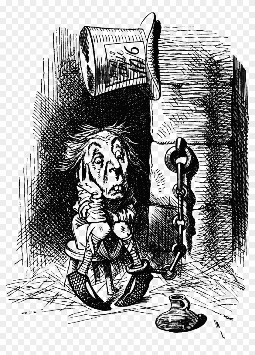 096 Mad Hatter In Chains Q90 1272×1712 - Alice In Chains Art Clipart