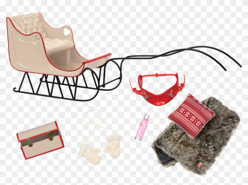 Sled With Accessories - Our Generation Sleigh Set Clipart #2082274