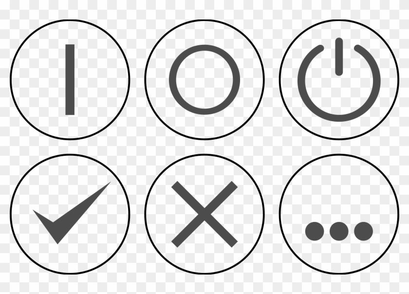 Medium Image - Ok And Cancel Icon Clipart #2082453