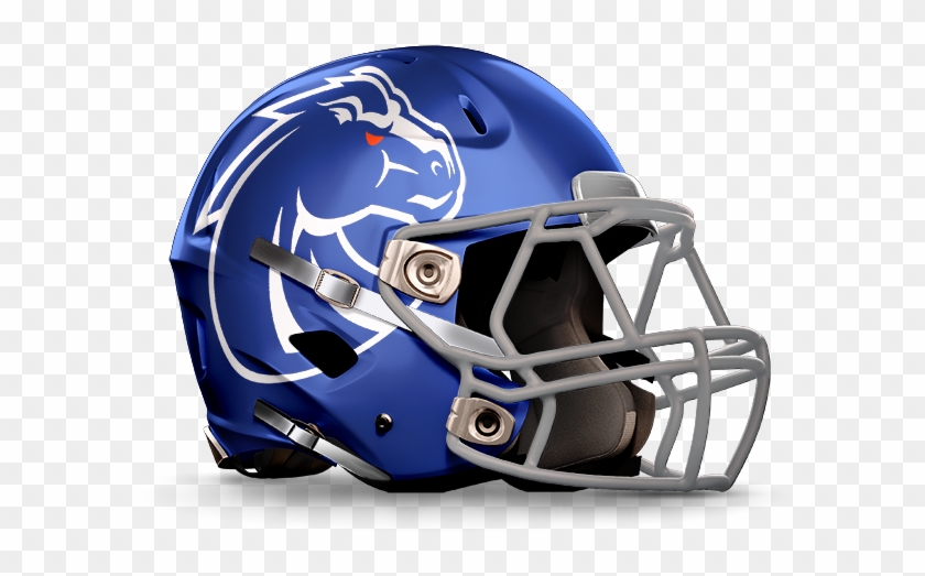 Boise State - Utah State Football Helmet Clipart