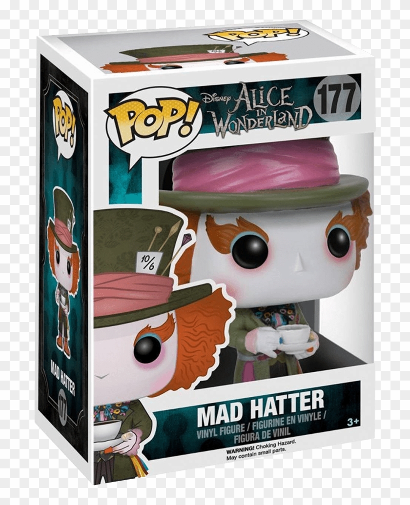 Funko Pop Disney Alice In Wonderland Mad Hatter - Mad Hatter Funko Pop Clipart #2082785