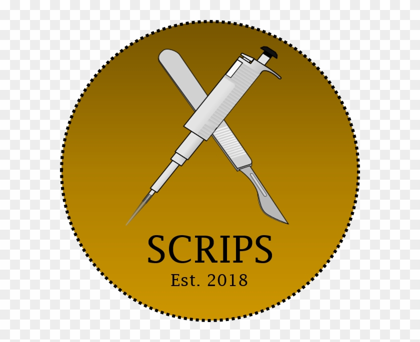 Scrips Logo- Gold Clipart