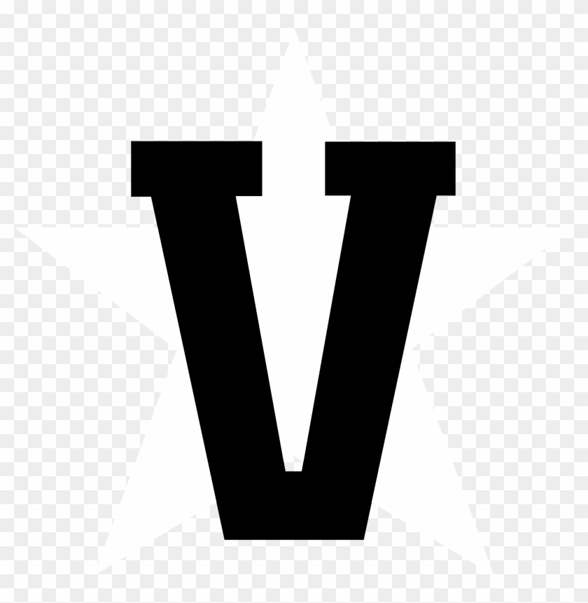 Vanderbilt Commodores Logo Black And White - Parallel Clipart