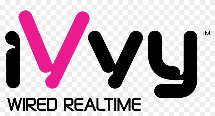 Pink Logo Wired Hires - Ivvy Clipart