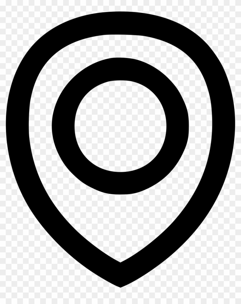 Position Marker Location Map Pointer Gps Navigation - Circle Clipart #2084068