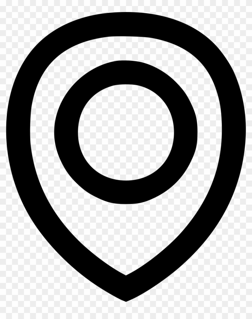 Position Marker Location Map Pointer Gps Navigation - Circle Clipart #2084068