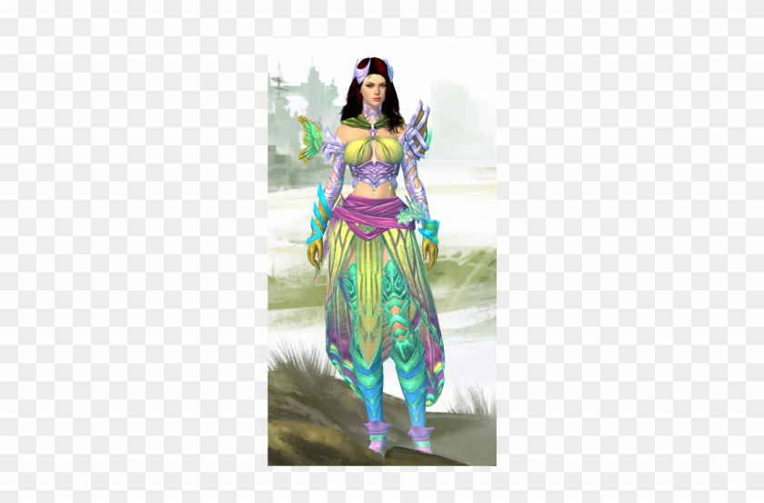 Luminescent Light Armor Matching With Bifrost - Luminescent Armor Gw2 Dye Clipart #2084073
