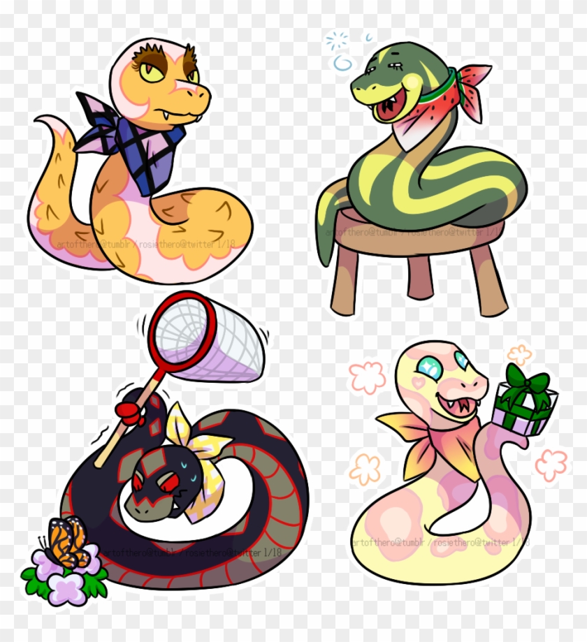 I Rly Want Snake Villagers Pl S （ Ｉдｉ) 🐍 Clipart #2084535